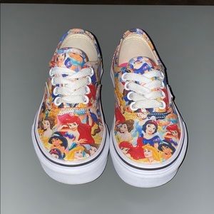 Kids size 11 Disney princess Vans